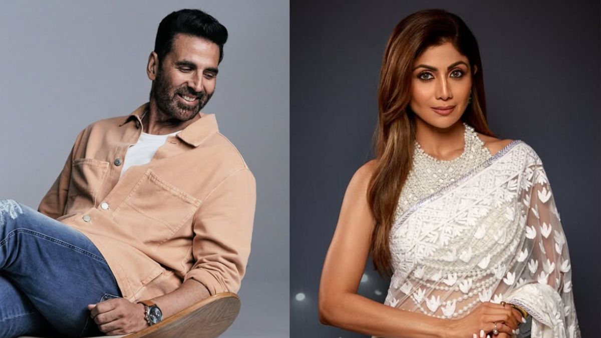 akshay kumar Akshay Kumar and Shilpa Shetty