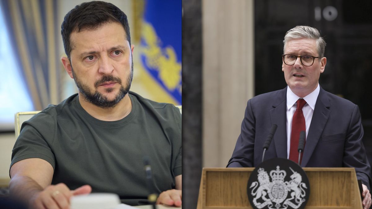 Ukraine President Zelenskyy Meets UK PM Starmer After Clash With Donald Trump, Thanks Britain For Support
