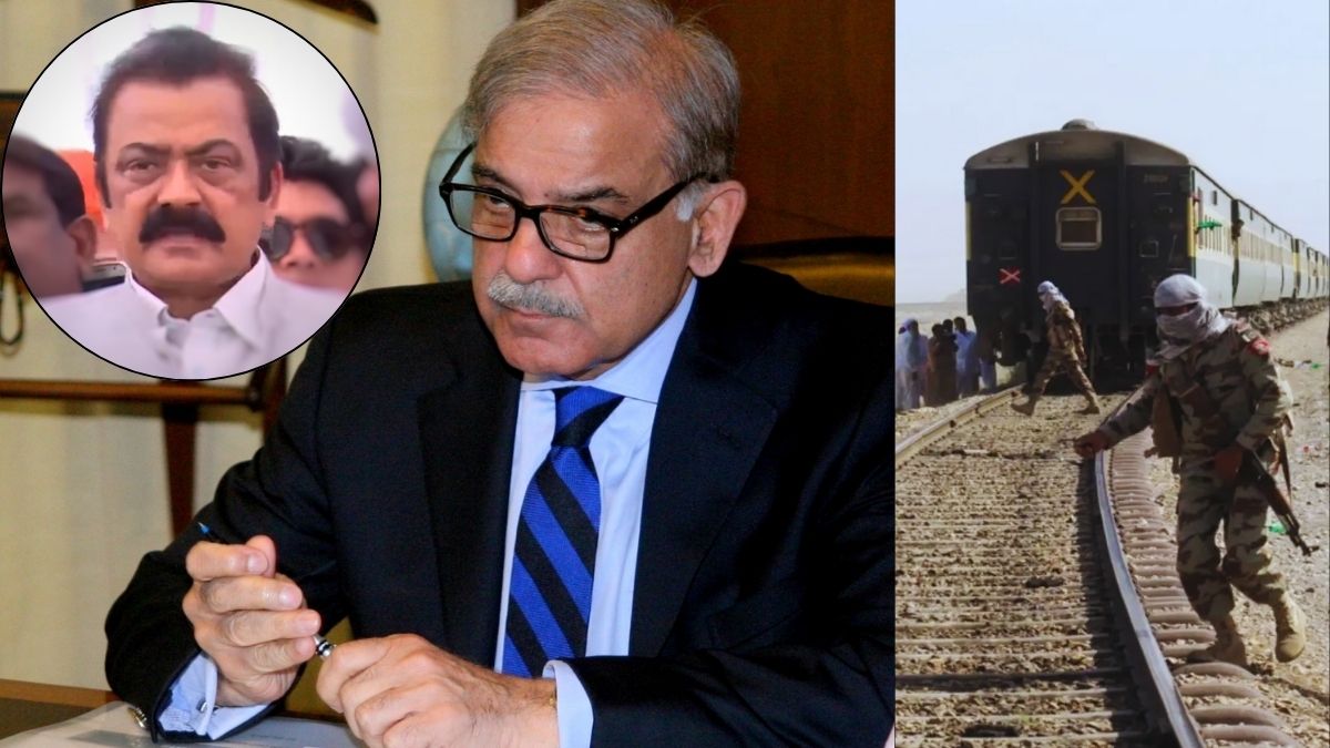 Pakistan's PM Shahbaz Sharif's Advisor Says 'India Is Behind Balochistan Train Hijack Incident.'