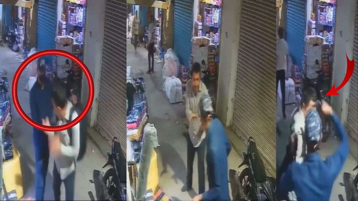 Delhi robbery Caught On Camera: Trader Robbed Of ₹80 Lakh At Gunpoint In Broad Daylight In Delhi's Lahori Gate Area