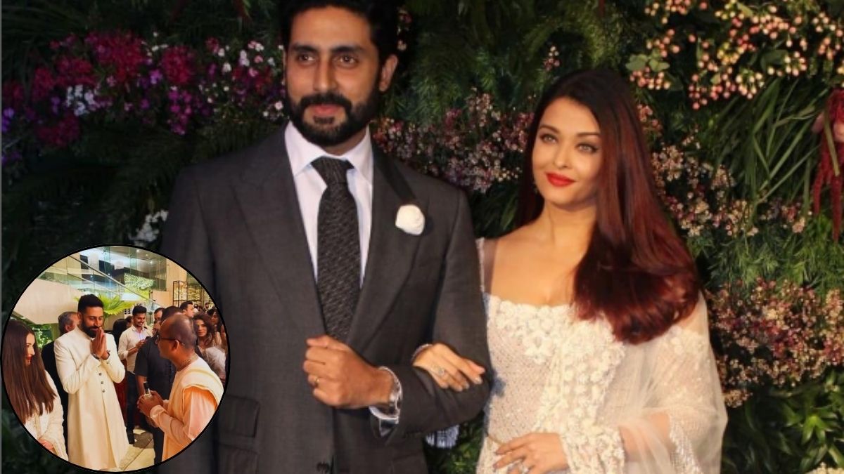 Aishwarya Rai And Abhishek Bachchan Shut Down Divorce Rumours At Ashutosh Gowariker’s Son’s Wedding! Photos Go Viral!