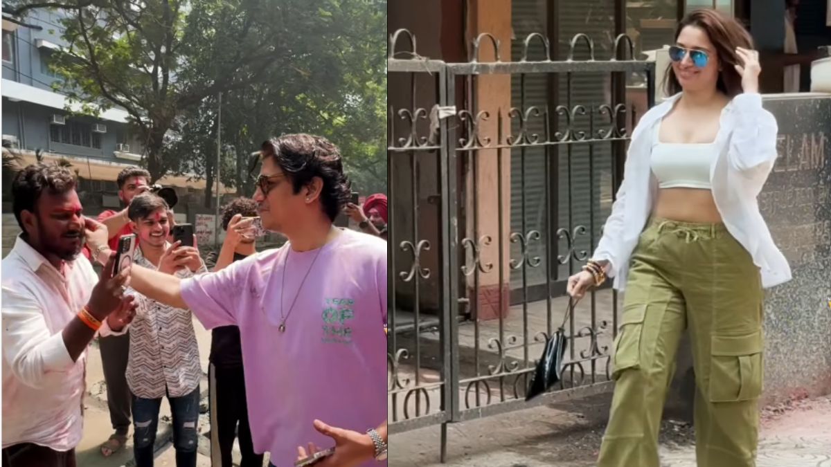 Tamannaah Bhatia And Vijay Varma Fuel Breakup Rumours With Solo Appearances At Raveena Tandon's Holi Bash | WATCH