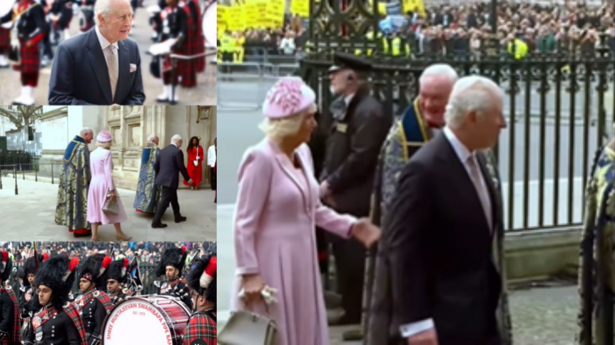 King Charles Gets A Bollywood Welcome With 'Dhoom Machale' By Indian Band – Netizens Reactions Are Hilarious! | WATCH