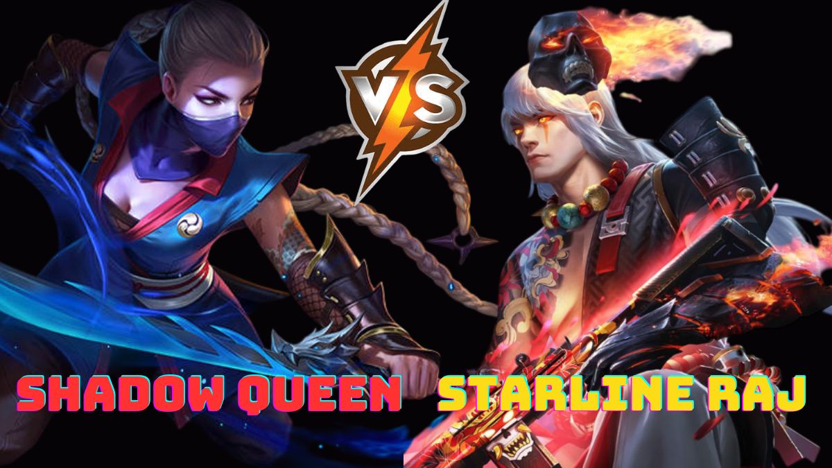 Garena Free Fire MAX: Starline Raj Vs Shadow Queen – Who Has Better Battle Royale Stats? Wins, Kills & Levels Compared