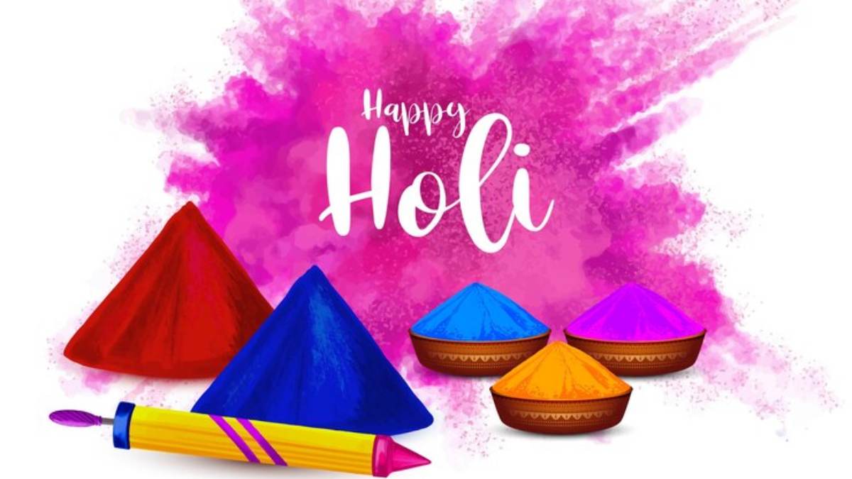 happy-holi Holi 2025: WhatsApp Stickers & GIFs To Add Colour To Your Greetings!