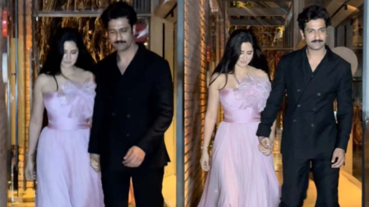 Katrina Kaif & Vicky Kaushal Stun In A Dreamy Look, Fans Call Them 'Like Barbie And Prince..'