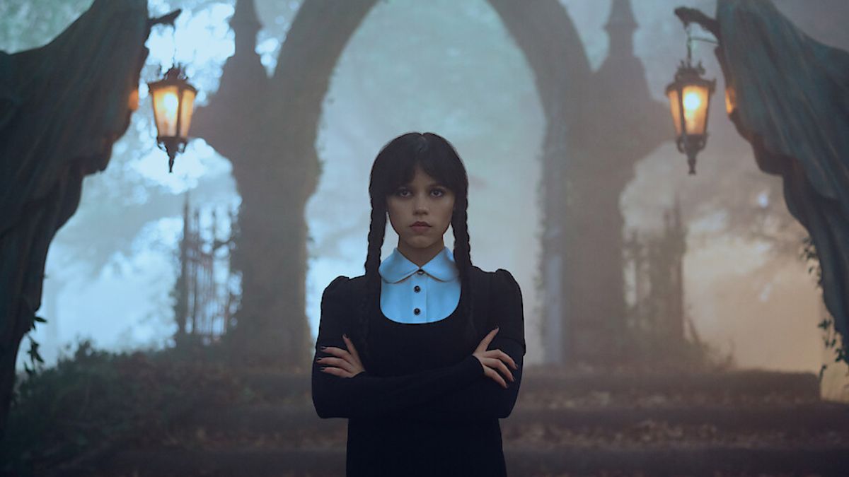 Jenna Ortega in Wednesday