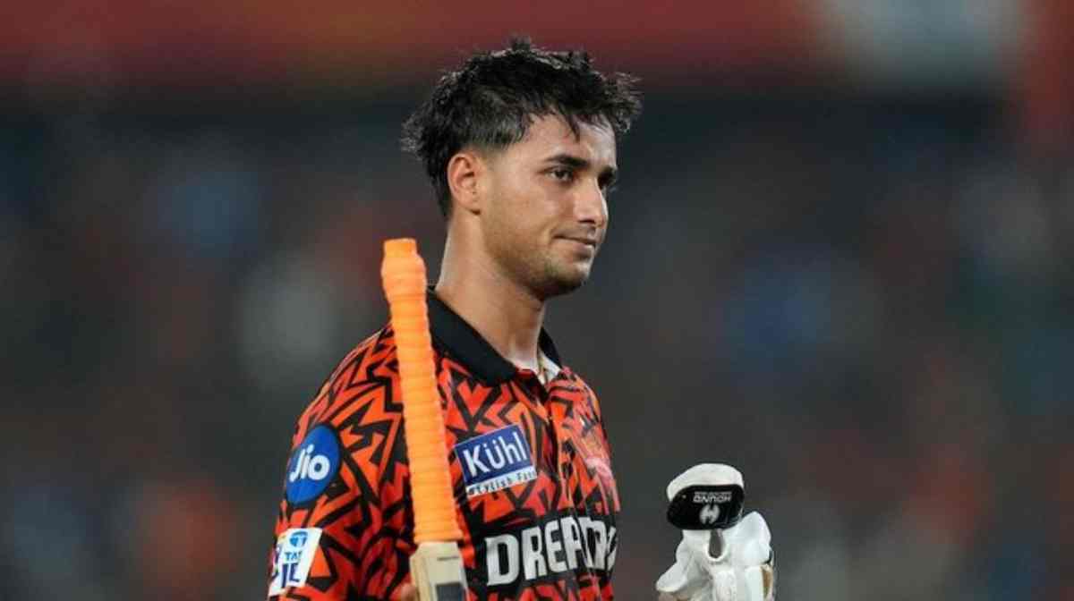 Abhishek Sharma smashed a century in 40 balls