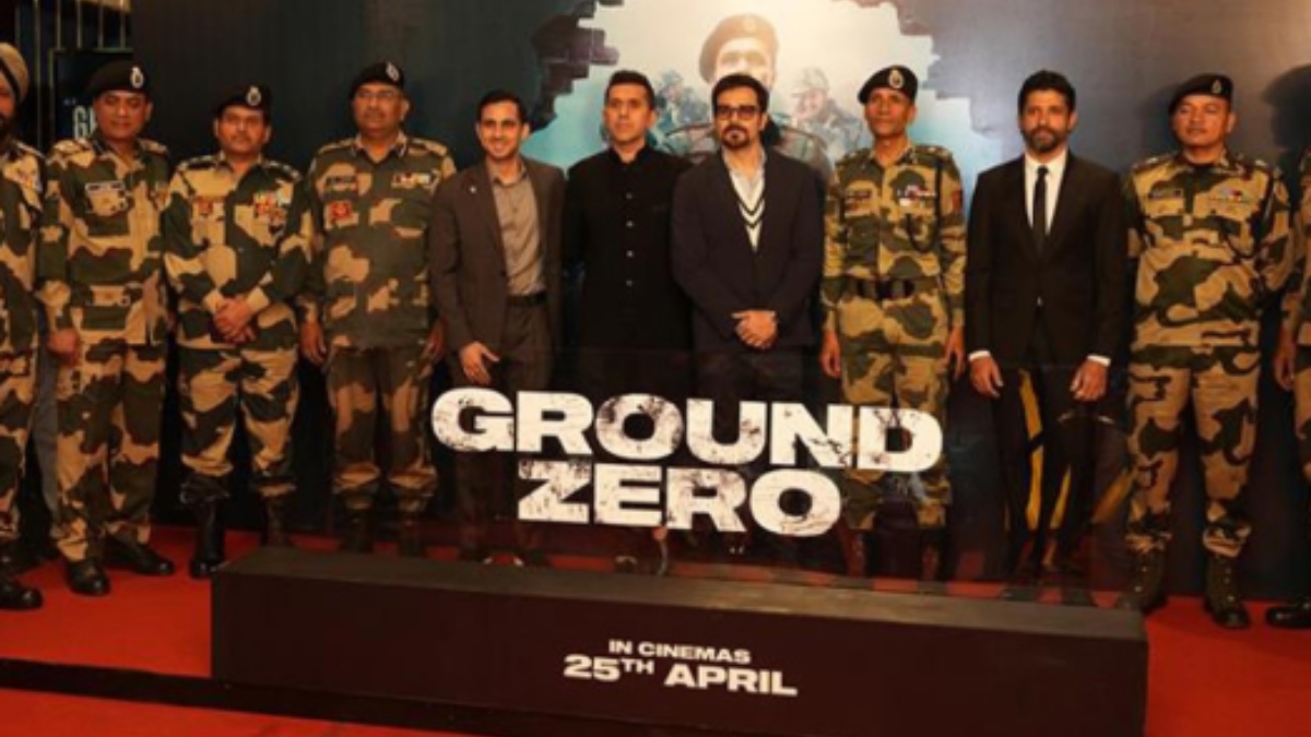 Emraan Hashmi Honours BSF Soldiers With ‘Ground Zero’; Exclusive Screening Held With Jawans In Srinagar
