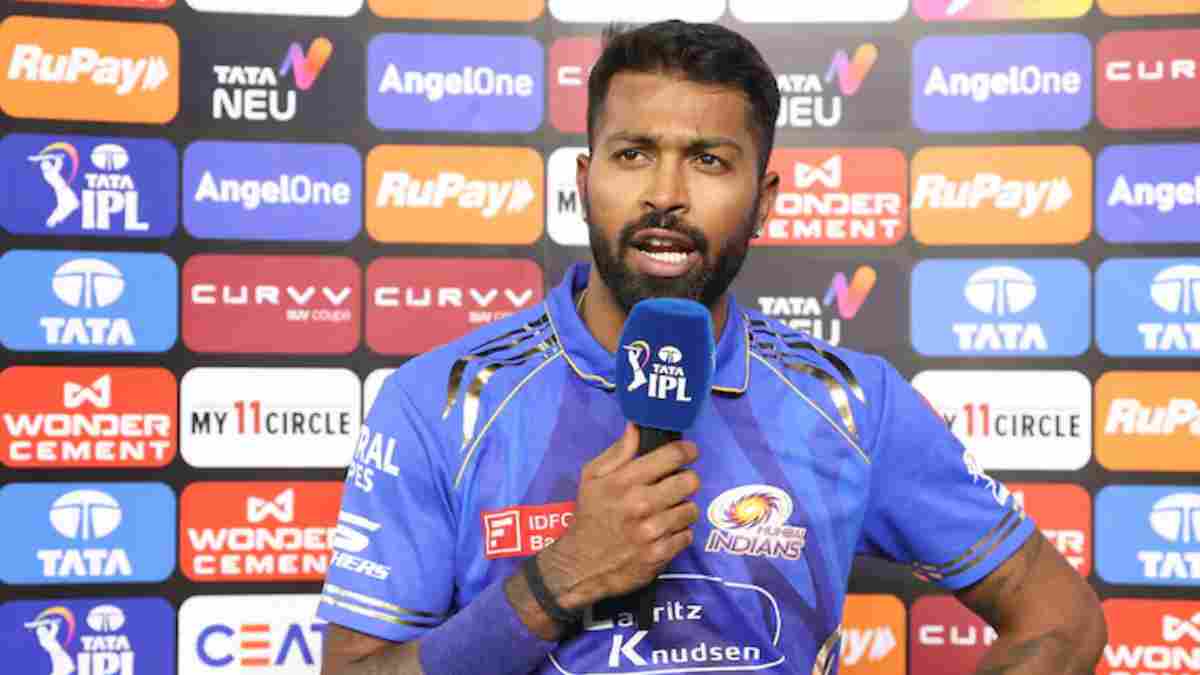 Hardik Pandya after MI vs RCB match
