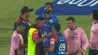 Heated situation between Karun Nair and Jasprit Bumrah in DC vs MI match