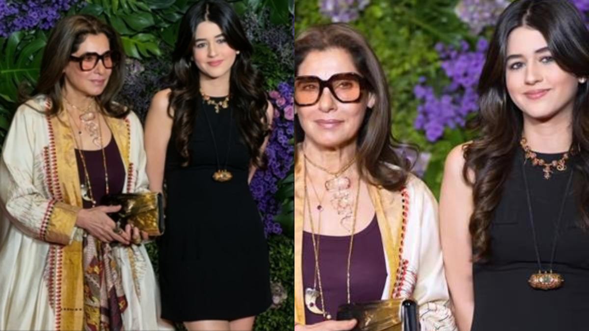 Dimple Kapadia & Granddaughter Naomika Dazzle At A Star-Studded Event In Mumbai - WATCH!