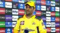 MS Dhoni in post-match presentation