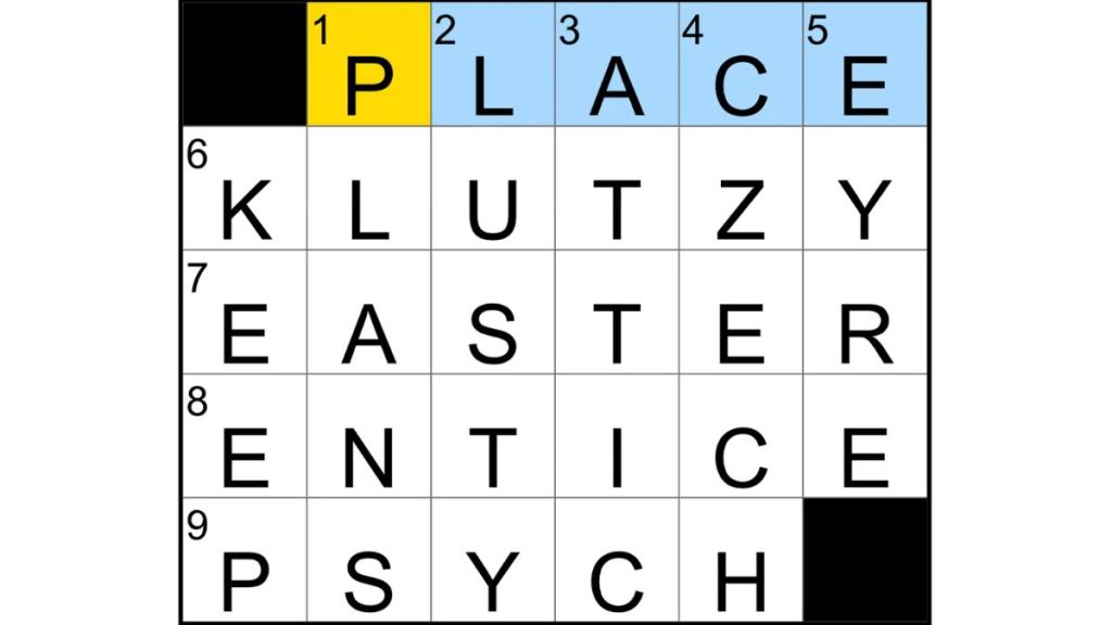NYT Mini Crossword Clues And Answers For April 17, 2025