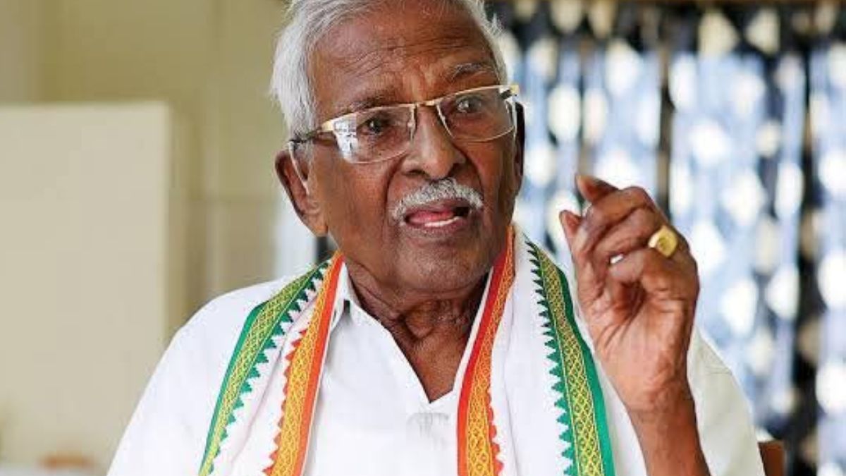 Chennai: Veteran Congress Leader Kumari Ananthan Passes Away At 93