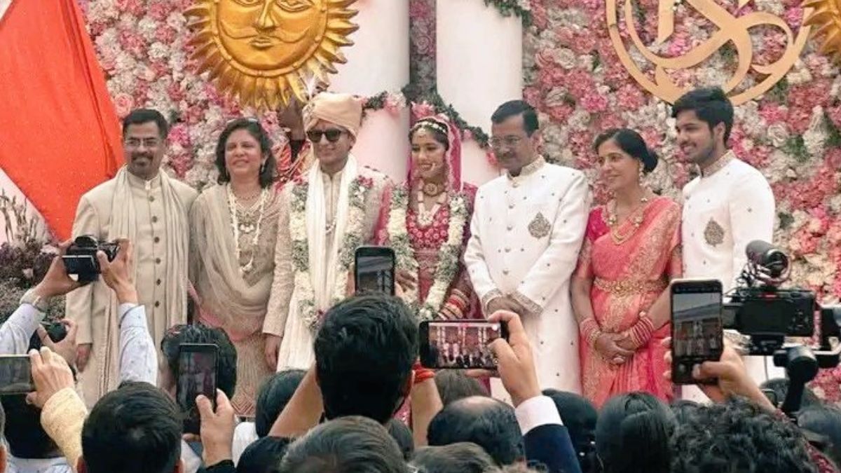 Arvind Kejriwal’s Daughter Harshita Ties The Knot With Sambhav Jain, Wedding Held At Kapurthala House | See Pics