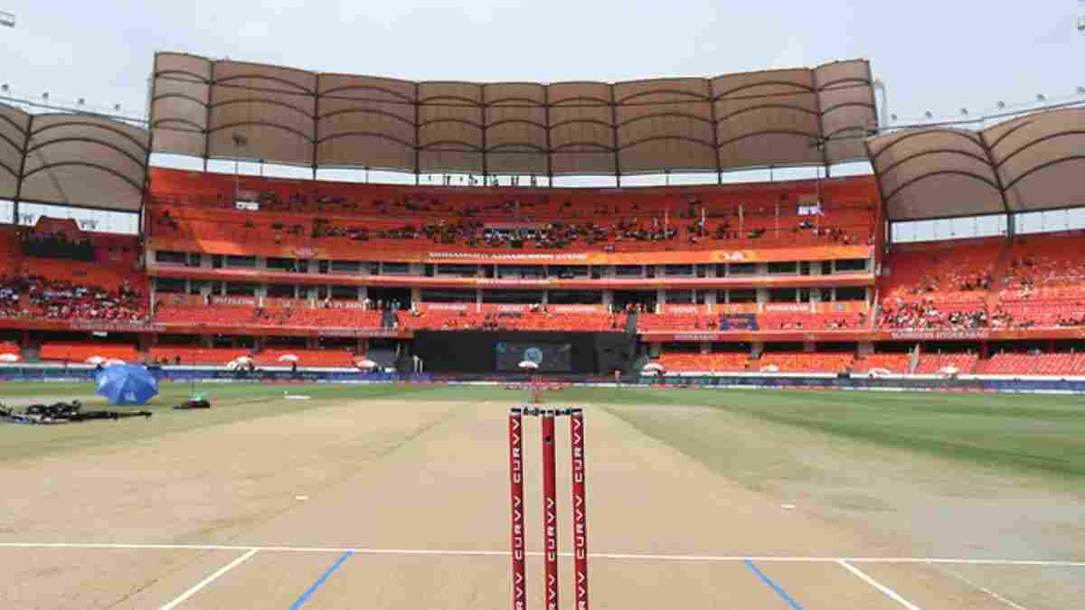 Rajiv Gandhi International Stadium pitch report Rajiv Gandhi International Stadium pitch report