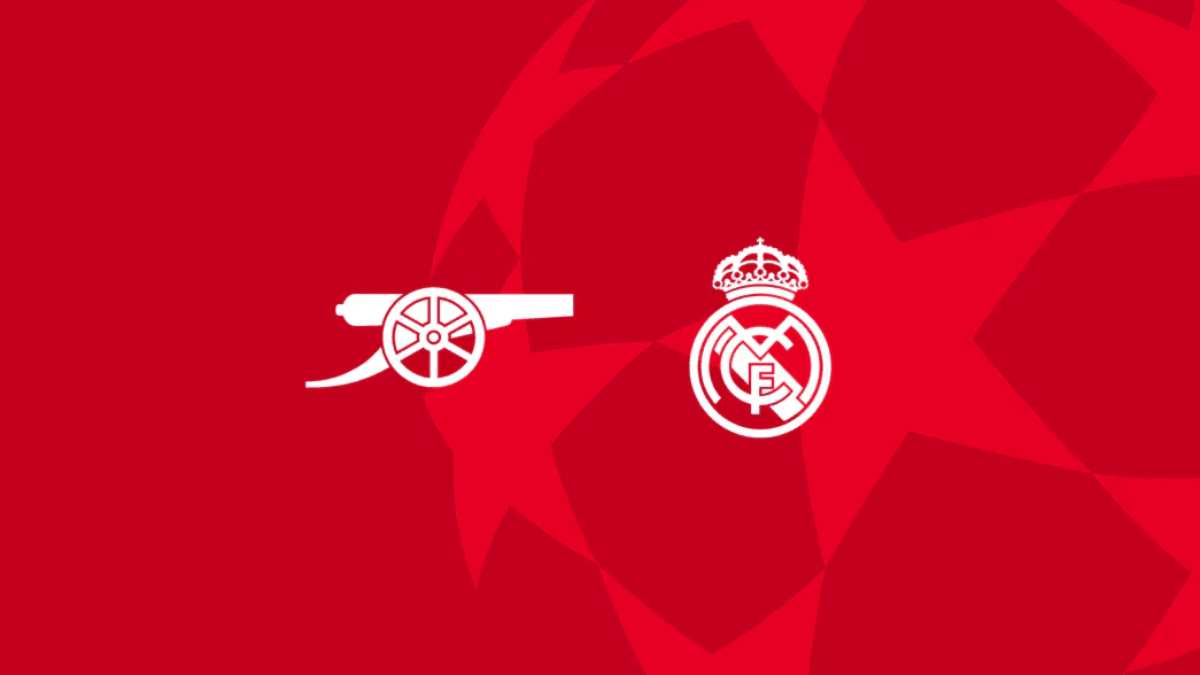 Champions League:Arsenal Outclass Real Madrid 3-0 As Declan Rice Shines And Camavinga Sees Red Card