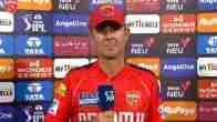 Ricky Ponting in post-match presentation