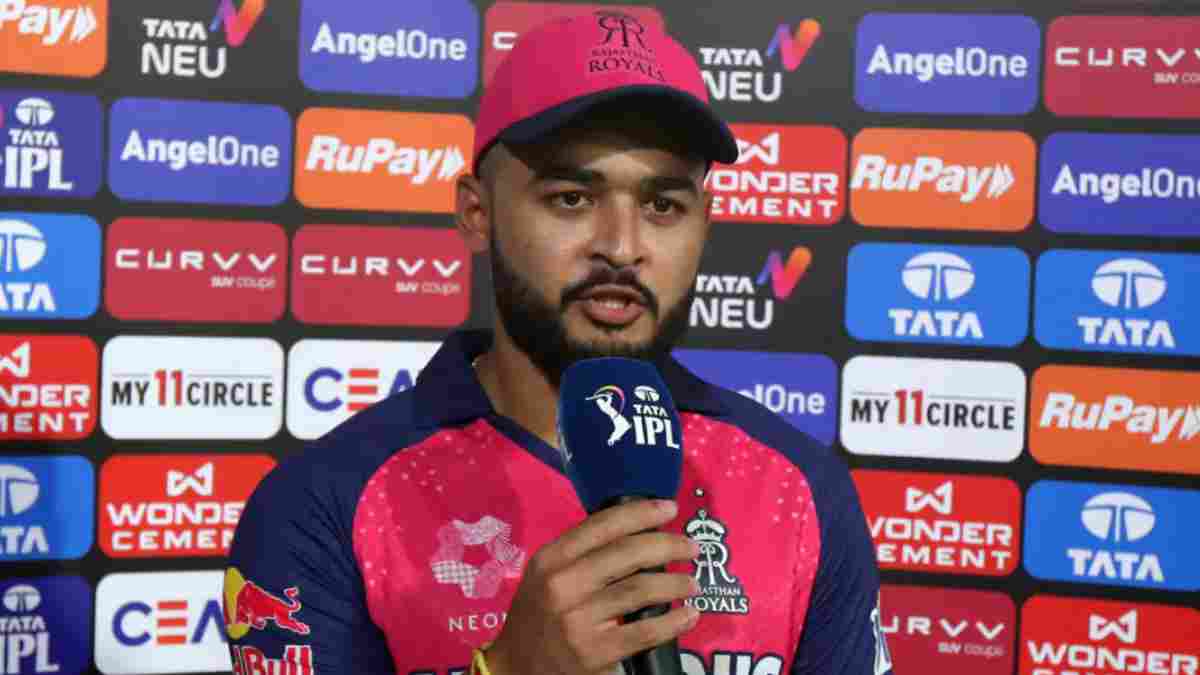 Riyan Parag reflects on RR's loss