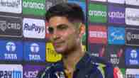 Shubman Gill in post-match presentation