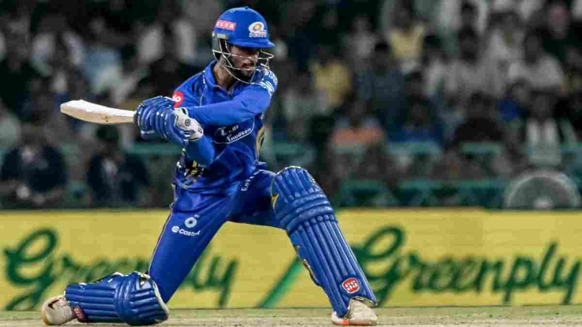 Tilak Varma in LSG Vs MI match