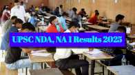 UPSC NDA, NA 1 Results 2025