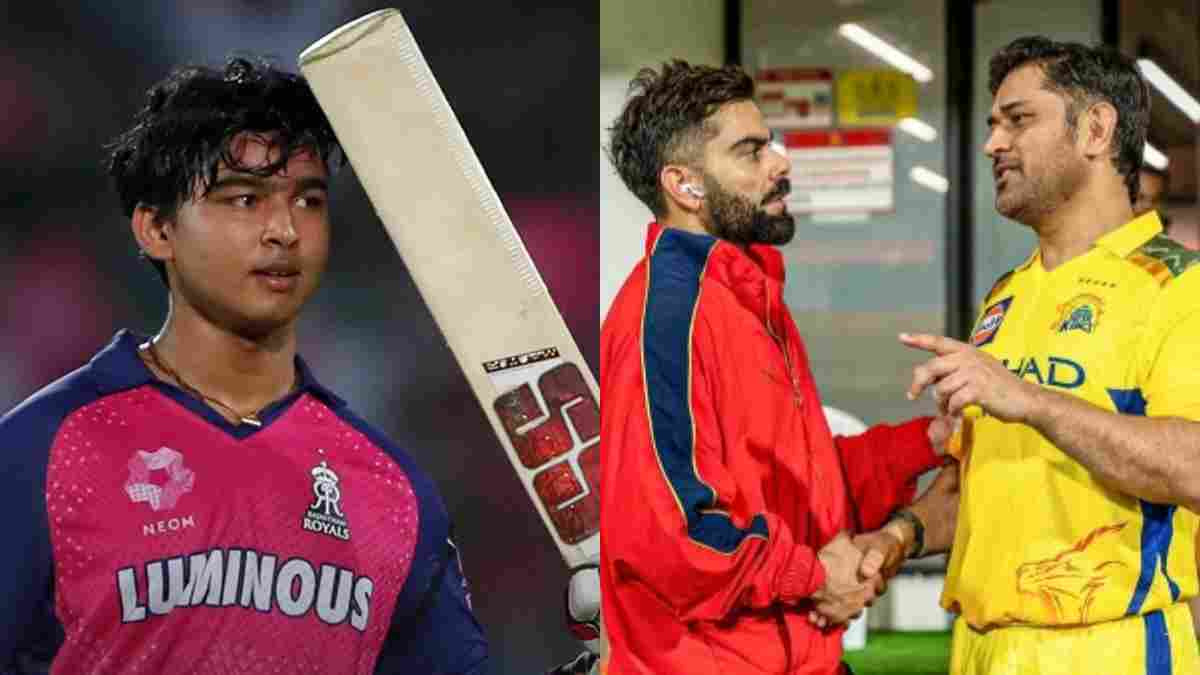 Vaibhav Suryavanshi got a chance to interact with both Virat Kohli and MS Dhoni in IPL 2025