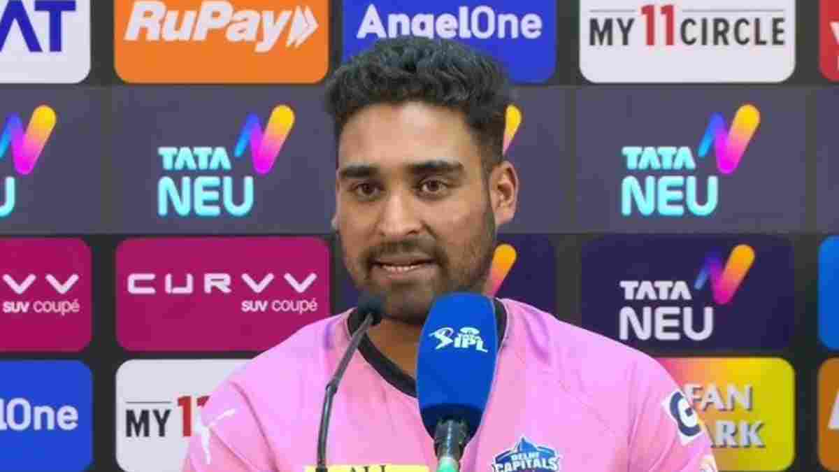 Vipraj Nigam opens up after DC vs KKR match