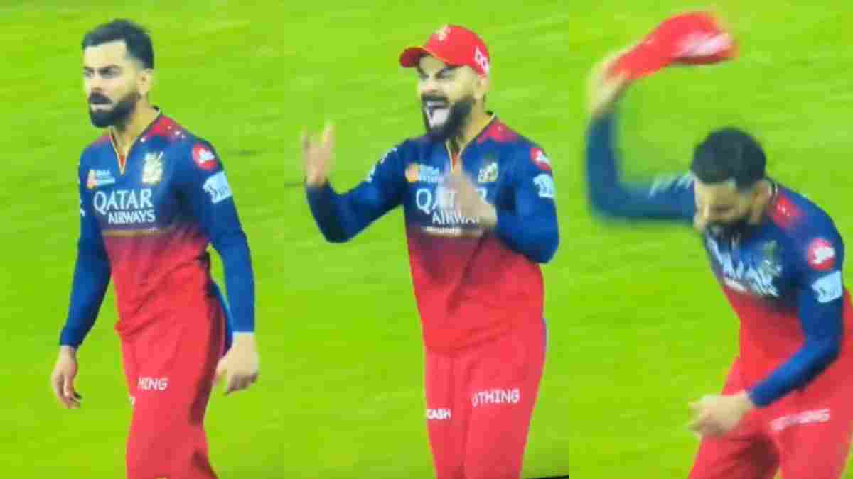 Virat Kohli gets furious after dropped catch