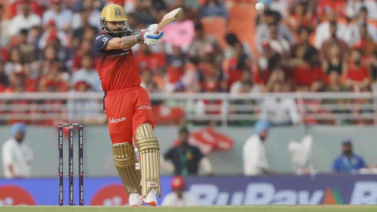Virat Kohli scored 73 runs against PBKS