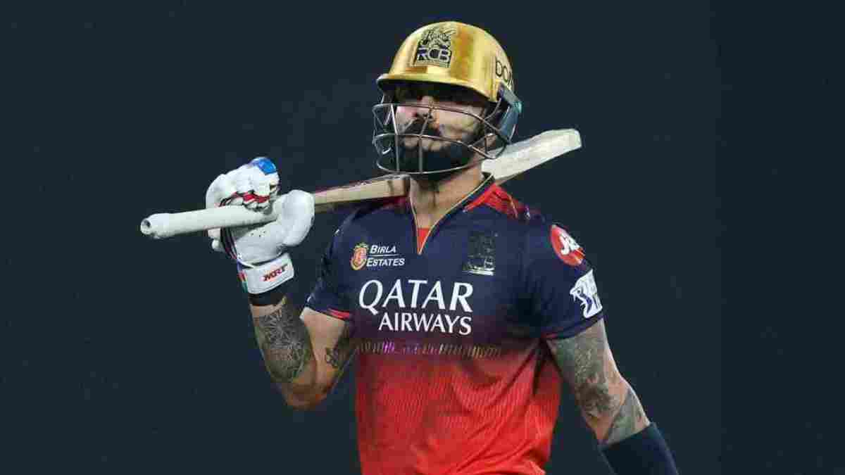 Virat Kohli scored a half-century in DC vs RCB match