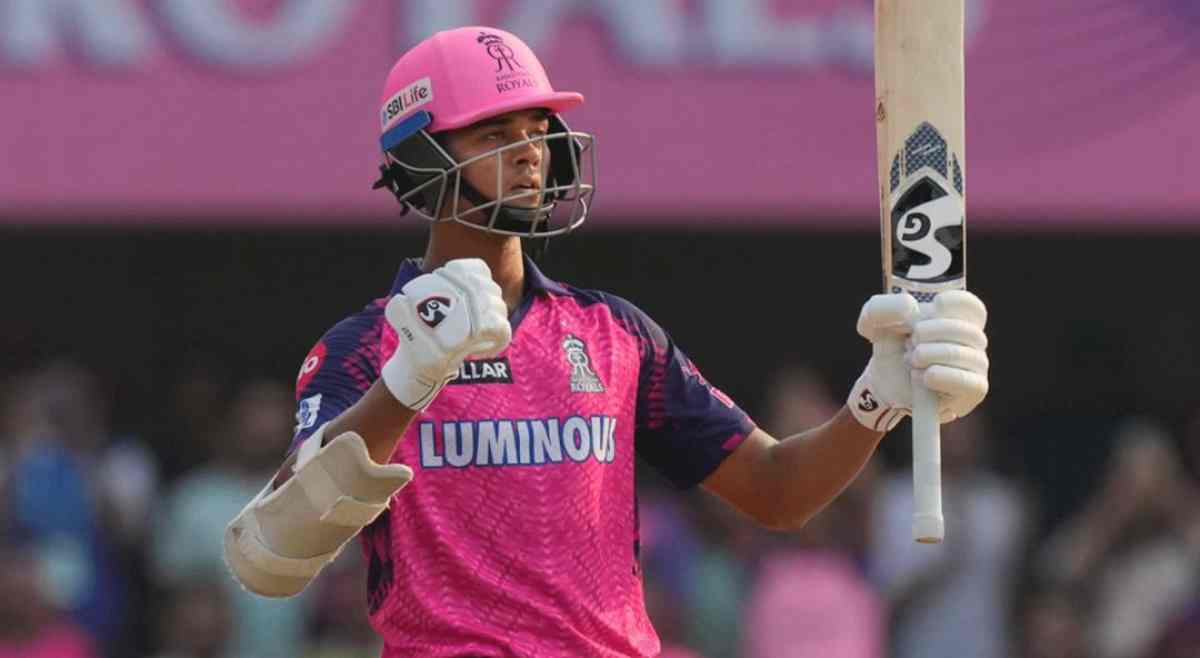 Yashasvi Jaiswal smashed of 67 runs Yashasvi Jaiswal smashed of 67 runs