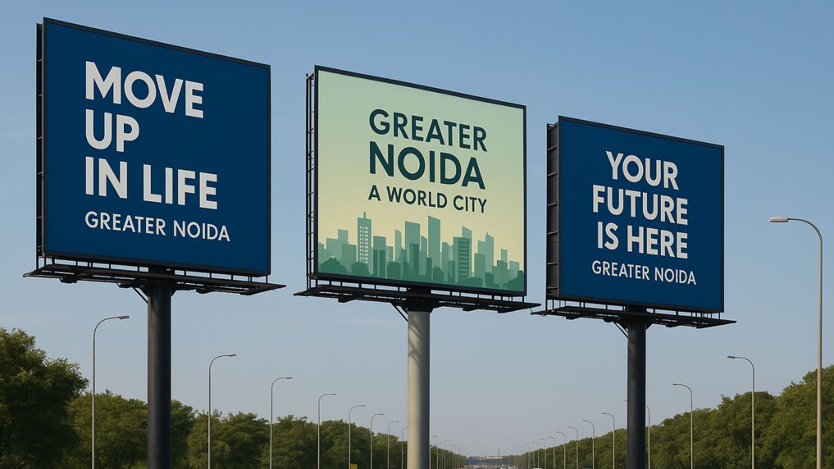 Greater Noida's Green Spaces Spoiled By Illegal Billboards: Authorities In The Spotlight Greater Noida's Green Spaces Spoiled By Illegal Billboards: Authorities In The Spotlight