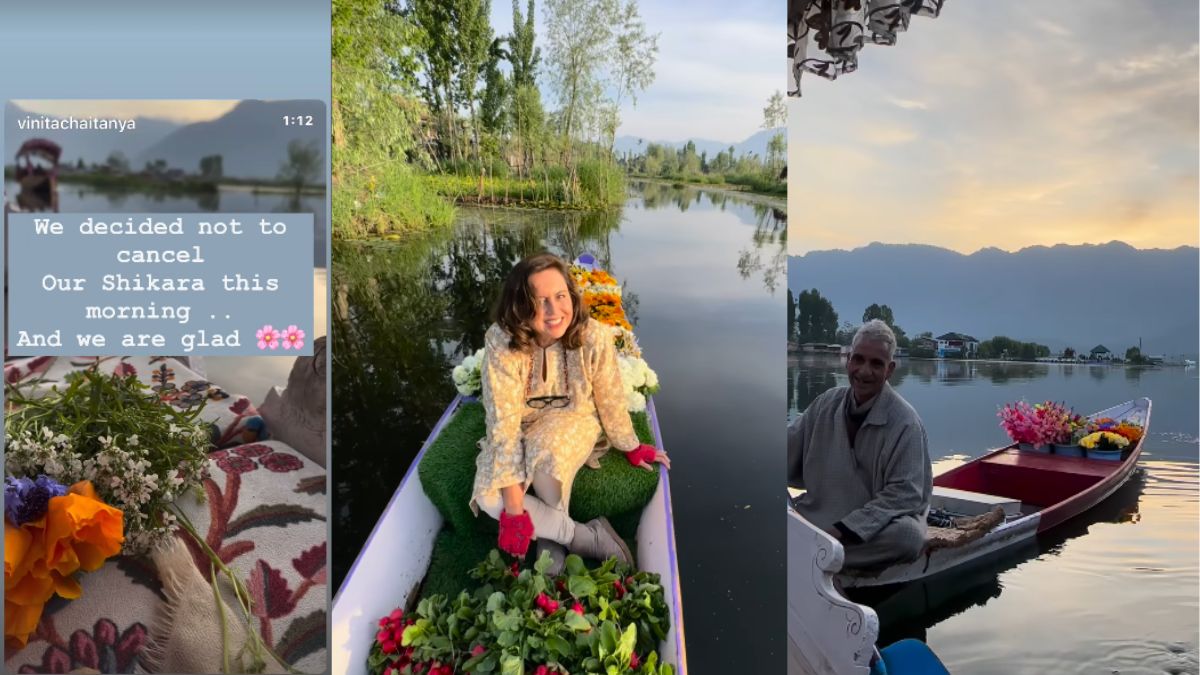 We Didn’t Cancel’: Woman Shares Video Of Peaceful Shikara Ride At Dal Lake Despite Fear After Pahalgam Attack