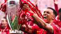 Alexander-Arnold wins Premier League title in his last game for Liverpool