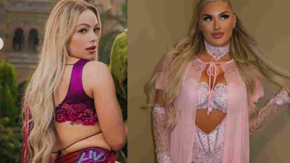 Beautiful female stars in WWE