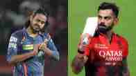Digvesh Rathi and Virat Kohli