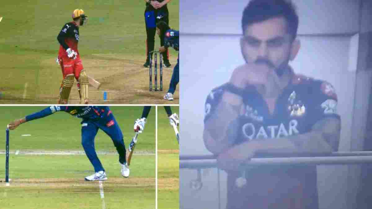 Digvesh Rathi tries Mankad attempt which left Virat Kohli frustrated