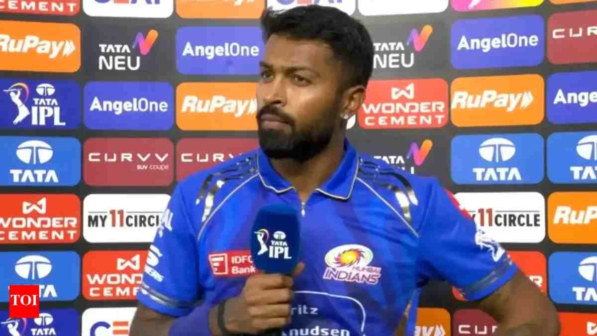 Hardik Pandya opens up about Mumbai Indians' win