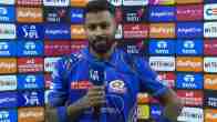 Hardik Pandya post-match presentation