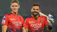 Jacob Bethell and Virat Kohli