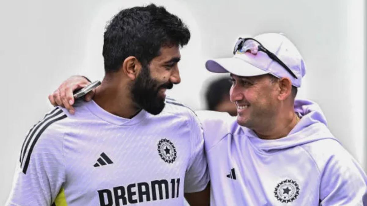 Jasprit Bumrah and Ajit Agarkar (Photo Credit - X-Platform) Jasprit Bumrah and Ajit Agarkar (Photo Credit - X-Platform)