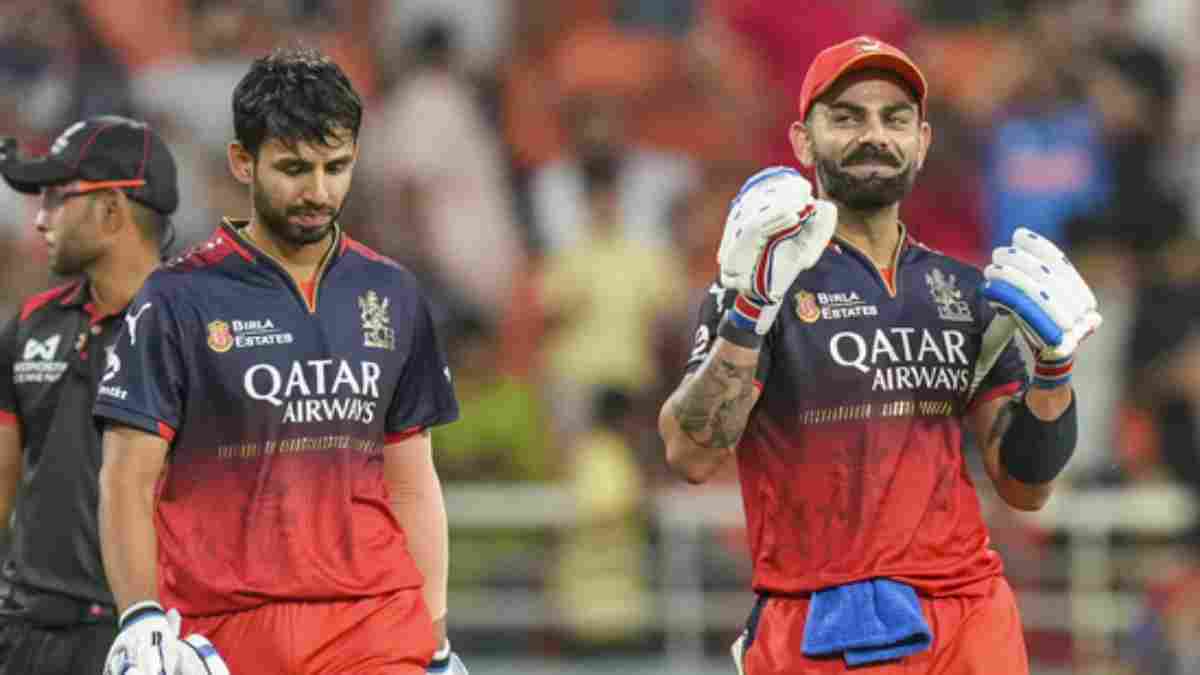 Jitesh Sharma and Virat Kohli