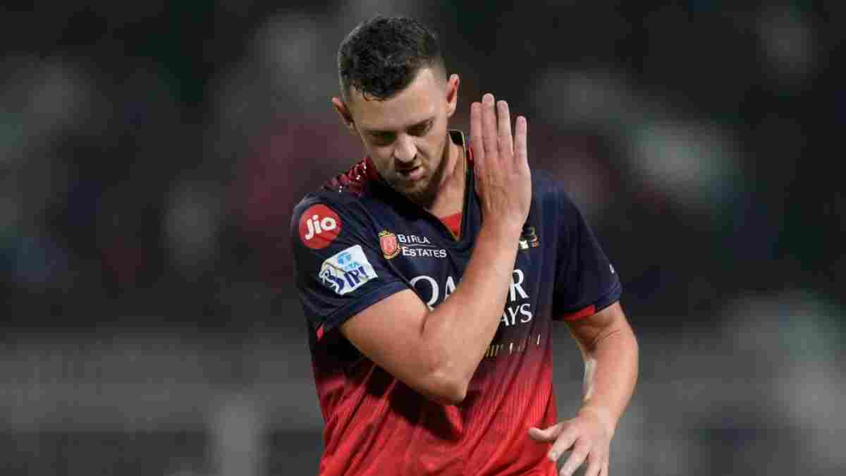 Josh Hazlewood is likely to miss the rest of IPL 2025 Josh Hazlewood is likely to miss the rest of IPL 2025