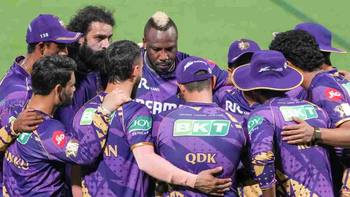 KKR won their last match against RR