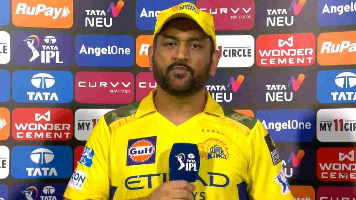 MS Dhoni drops a big hint on his IPL future