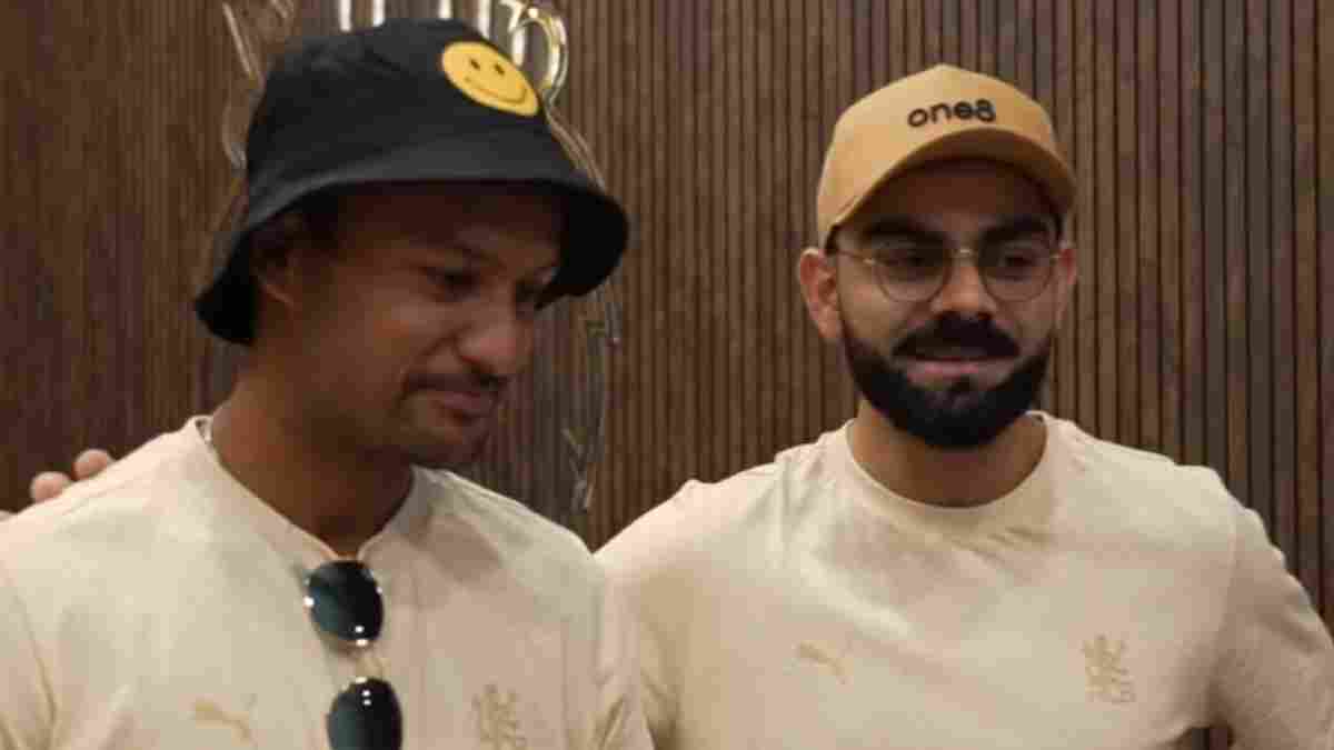 Mayank Agarwal and Virat Kohli Mayank Agarwal and Virat Kohli