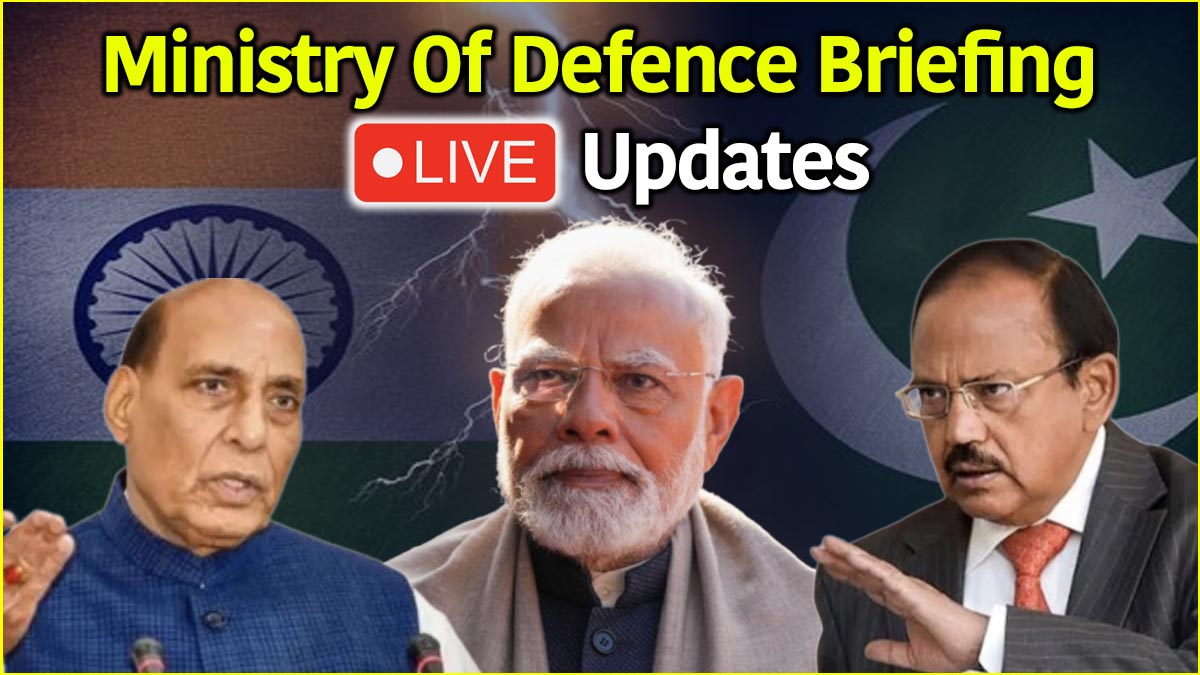 Ministry Of Defence Briefing Live Updates