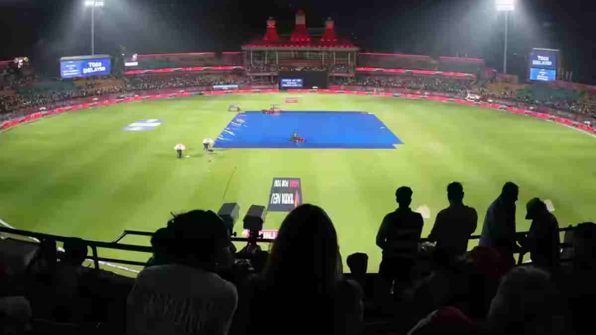 PBKS vs DC match was abandoned after blackout in Dharamsala Stadium